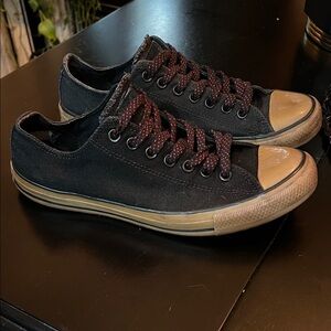 Classic Black Converse Canvas Sneakers men’s 9.5